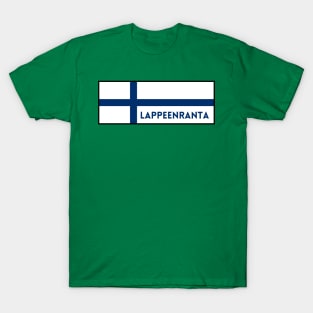 Lappeenranta City in Finnish Flag T-Shirt